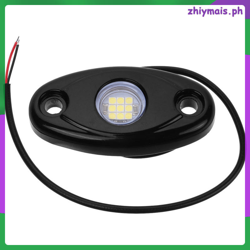 รถบรรทุกอุปกรณ์เสริมไฟสําหรับรถยนต์ Trailer ไฟ LED ATV Pickup 7.00X4.00X3.00 ซม.สีดํา ABS zhiymais