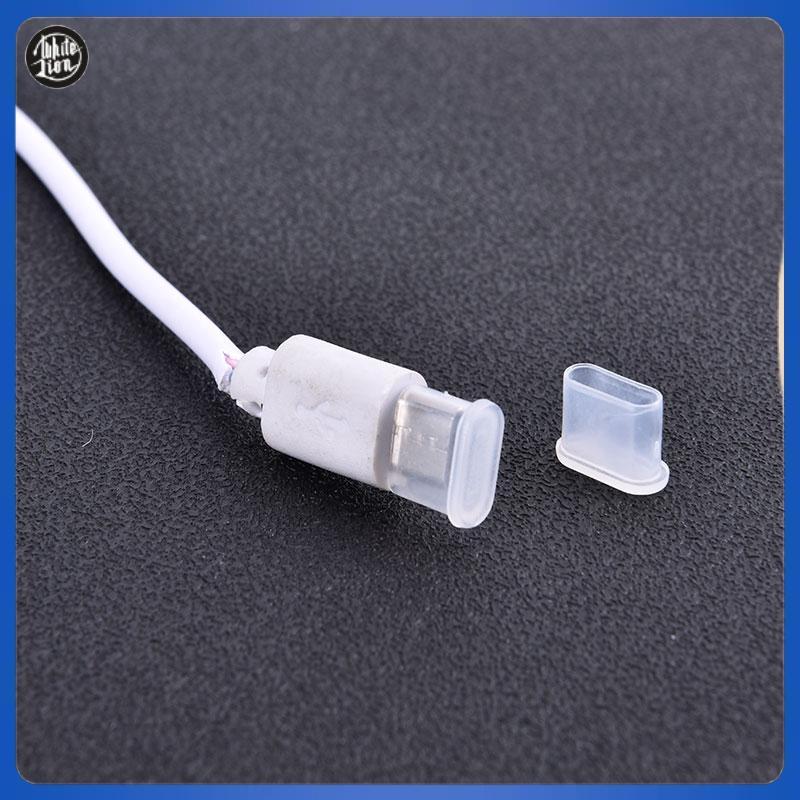 WL| 10X Type-C ปลั๊กกันฝุ่น USB ชาร์จพอร์ต Protector ฝาครอบซิลิโคนสําหรับโทรศัพท์สมาร์ทใหม่