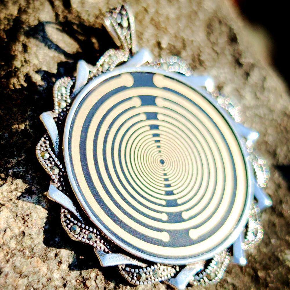 สร้อยคอยาวTesla Multi-Frequency Oscillator Magnetic Field สำหรับป้องกันและบำรุงร่างกาย