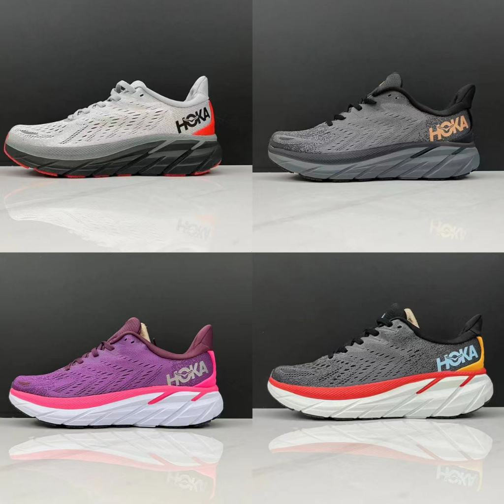 รองเท้าวิ่ง HOKA HOKA ONE ONE Clifton8 เหมาะสําหรับทุกคน,Yes4Available Colours DSQJ LS3I