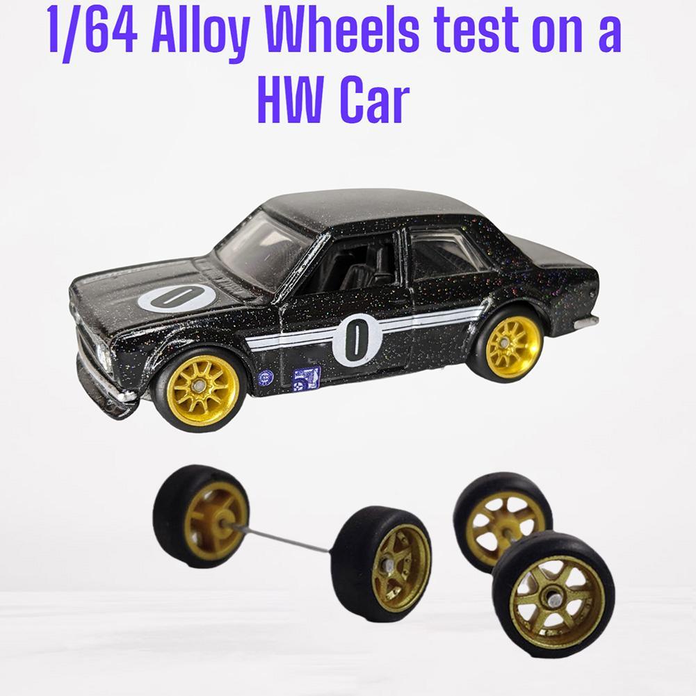 1:64 Scaleล้อสําหรับHotwheelsยางรุ่นดัดแปลงชิ้นส่วนของเล่นรถBasic Z2k3