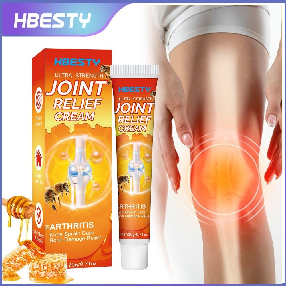 ผม 2 กล่อง HBESTY HBESTY Bee Venom Massage Cream เข่าไหล่คอข้อเท้า Propolis Soothing Gel AA402 #.