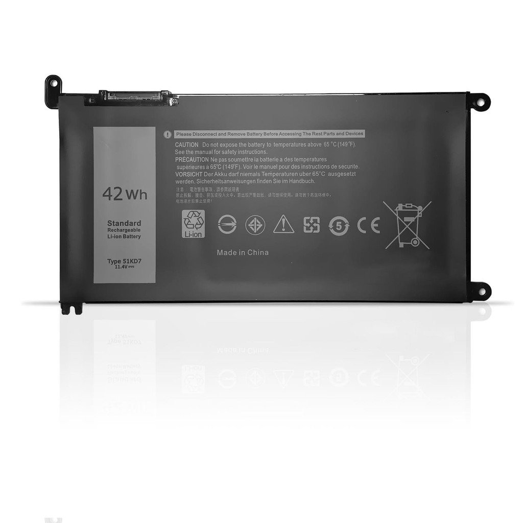 Suitable for Dell Chromebook11 3180/3189 Y07HK P26T 51KD7 laptop battery