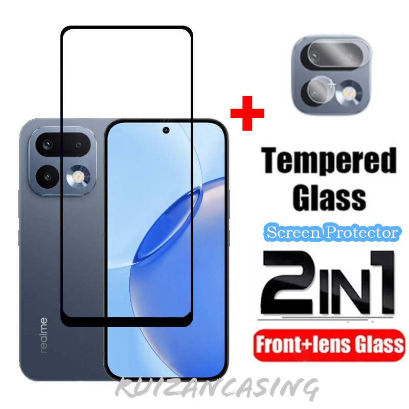 ตัวป้องกันหน้าจอโปร่งใสคลุมทั้งหมดฟิล์มสําหรับRealme 16 Pro + Plus Realme16pro + 2026 เลนส์กล้องกระจกนิรภัย