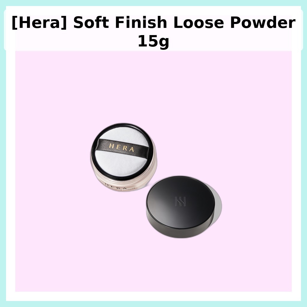 [Hera] Soft Finish Loose Powder 15g / Loose Powder / Airbrushed Finish / ของแท้ 100% โดย mumuuhu