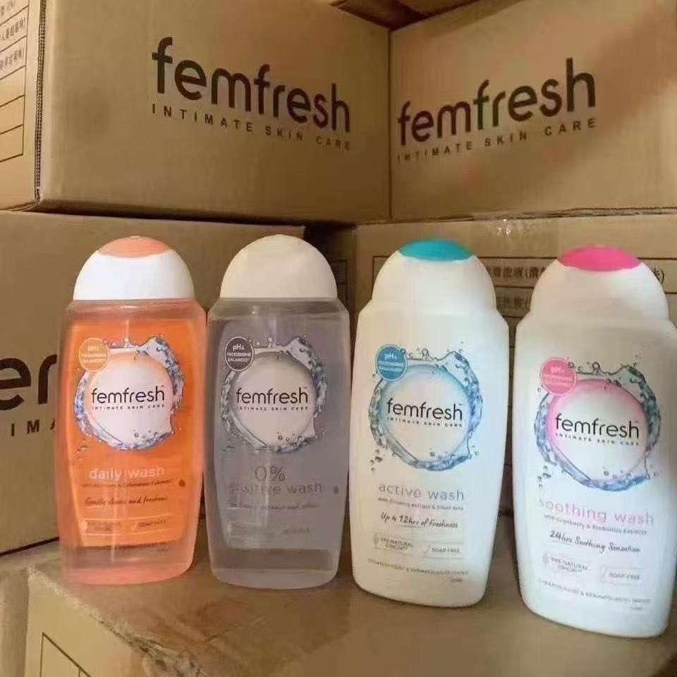 Popular~British women's intimate wash liquid for private care, Fangxin femfres Lily-scented Chamomil
