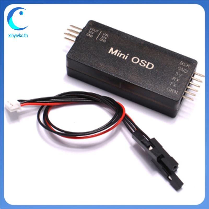 [xinyivko.th] Minim OSD บนจอแสดงผลหน้าจอ Mini OSD Rev. 1.1 OSD สําหรับ PX4 PIX 2.4.8 2.4.7