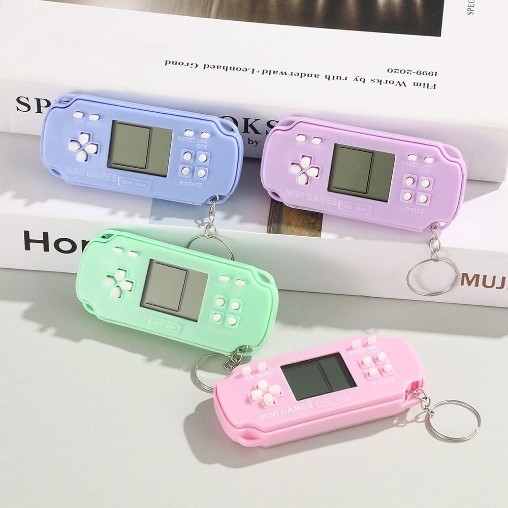 Cross-Border Classic Mini Tetris เกมคอนโซล psp Straight Nostalgic Retro คอนโซลเกมมือถือ Decompressio