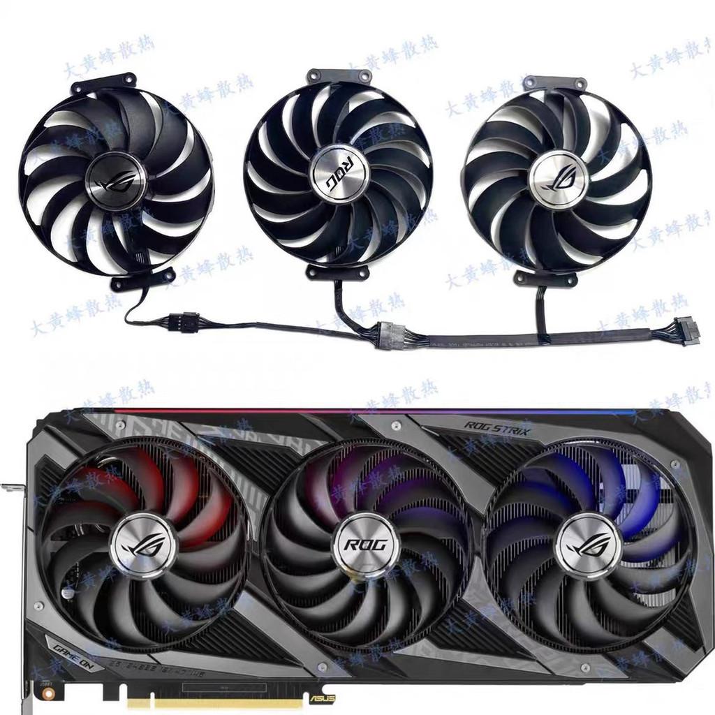 [พัดลมระบายความร้อนคอมพิวเตอร์] ASUS/ASUS RTX3090 3080ti 3070ti 3070 3060ti ROG Raptor Fan