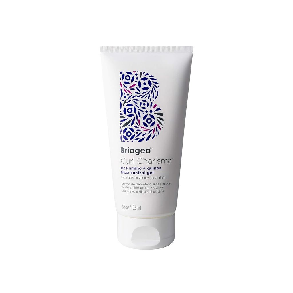 Briogeo Curl Charia Rice Amino + Quinoa Frizz Control Gel, Curl Dinning Styler สําหรับเนื้อผมหยัก, C