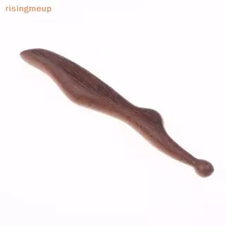 [risingmeup] เครื่องมือกดจุดไม้จันทน์ Meridian นวด Sti สําหรับ Body Therapy กล้ามเนื้อผ่อนคลายนวดเท้าขูด Gua Sha Self ใหม่