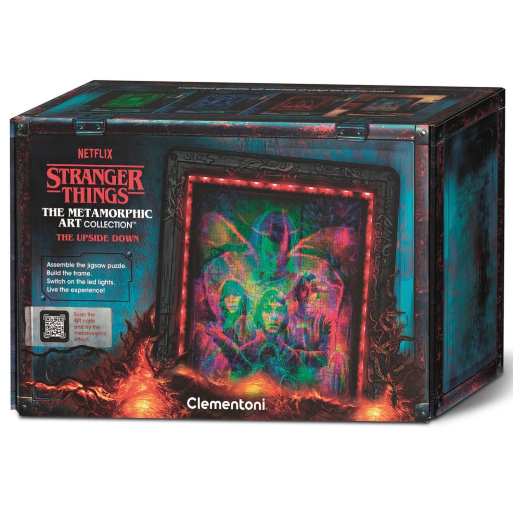 พร้อมสต็อก American Stranger Things Stranger Things American Drama Merchandise Puzzle Toys 520 ชิ้นข