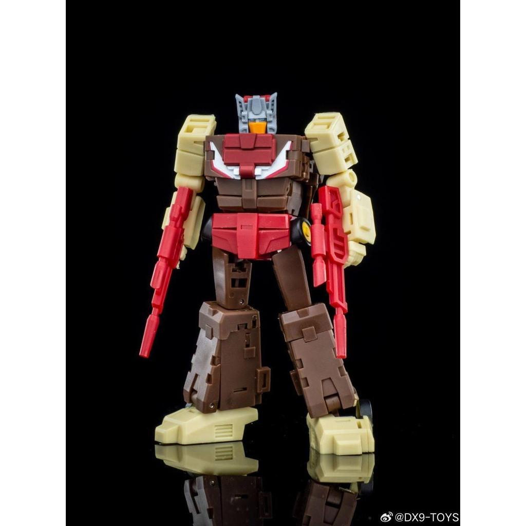DX9 DX9-MINI Leader Warrior Guo Wen Michael Murphy ขนาดเล็กขนาด DX9 Guo Wen ของเล่นเปลี่ยนรูป