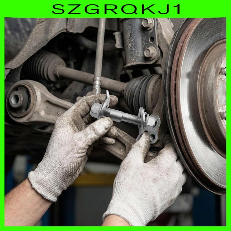 [szgrqkj1] 2x Camber Bolts Kit Camber Kit Adjustable Camber Correction Alignment Kit cam Bolt สําหรั