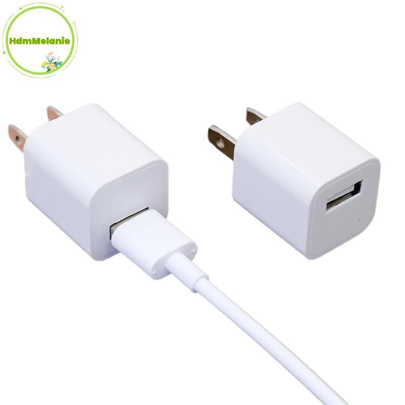 HDMM Universal Travel 5V 1A Dual USB Wall Home Charger Power Adapter ชาร์จโทรศัพท์ H TH