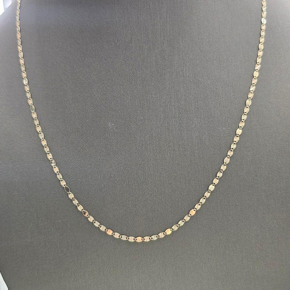 สร้อยคอทอง 14K สีสามโทน