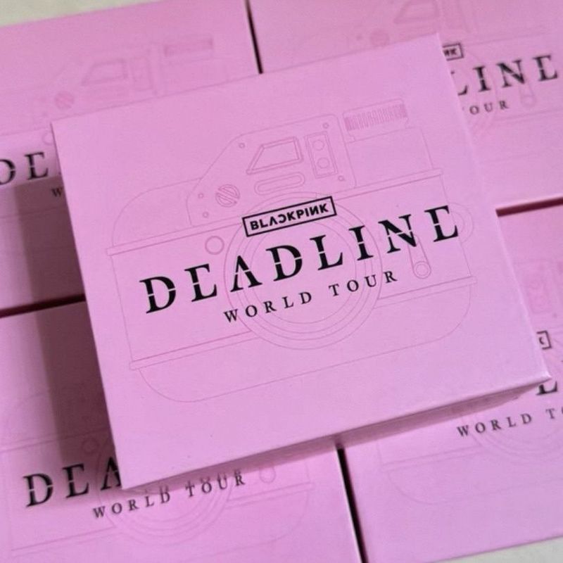 [สต๊อกพร้อม] BLACKPINK Pink DEADLINE DEADLINE DEADLINE DEADLINE สินค้ามินิกล้องแท้ h