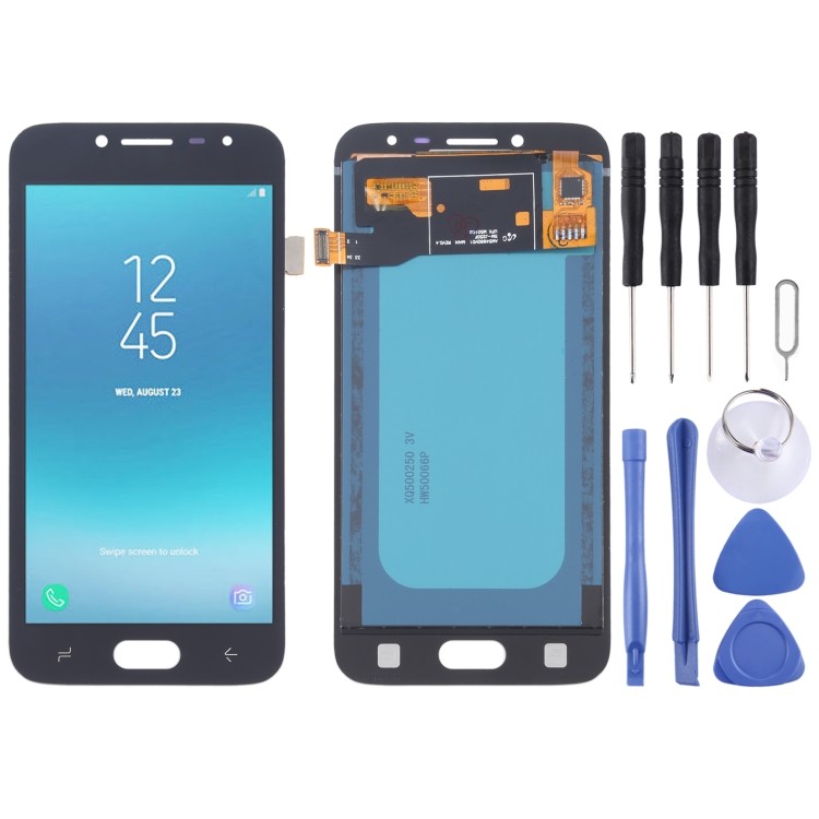 โรงงานขายตรงหน้าจอ TFT LCD สําหรับ Galaxy J2 Pro J250F/DS พร้อม Digitizer Full Assembly