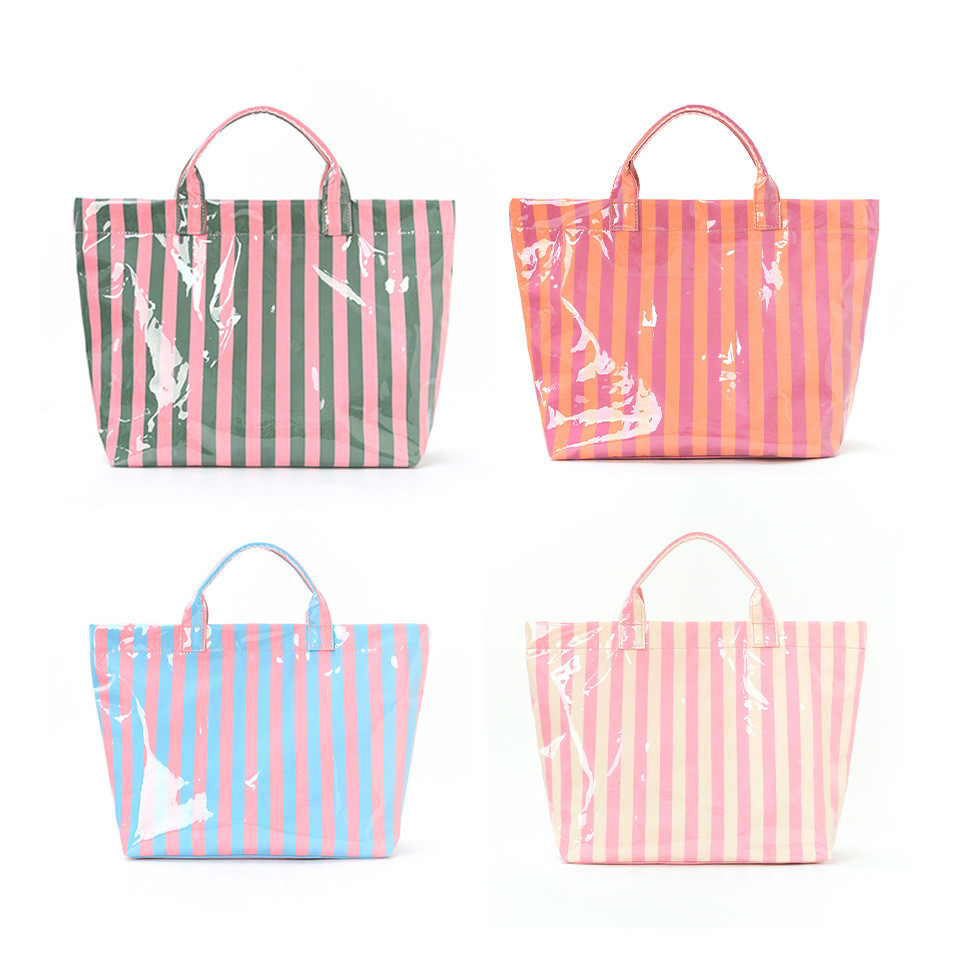 ขายร้อนลาย Tote Bag High-value กระเป๋าถือน้ําหนักเบา Commuter กระเป๋าสะพายเดินทางแบบพกพาความจุขนาดใหญ่