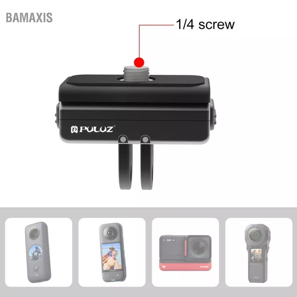 PULUZ PU965B Magnetic Quick Release Mount สำหรับ Insta360 Ace / Ace Pro thumbnail 4