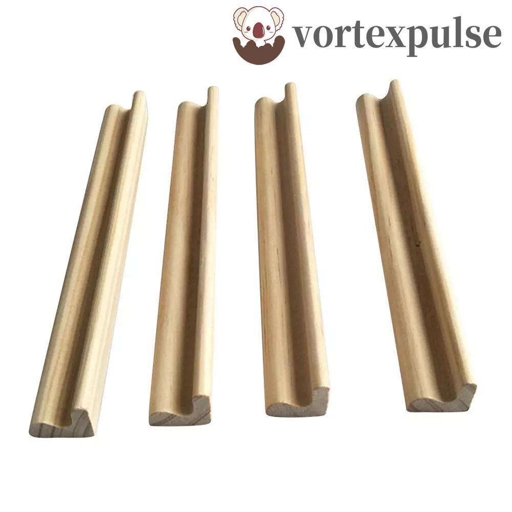 VORTEXPULSE ไม้ Domino Racks Domino เกม 4 ชั้นวางสําหรับเด็กผู้ใหญ่ Mahjong Domino ถาดผู้ถือ