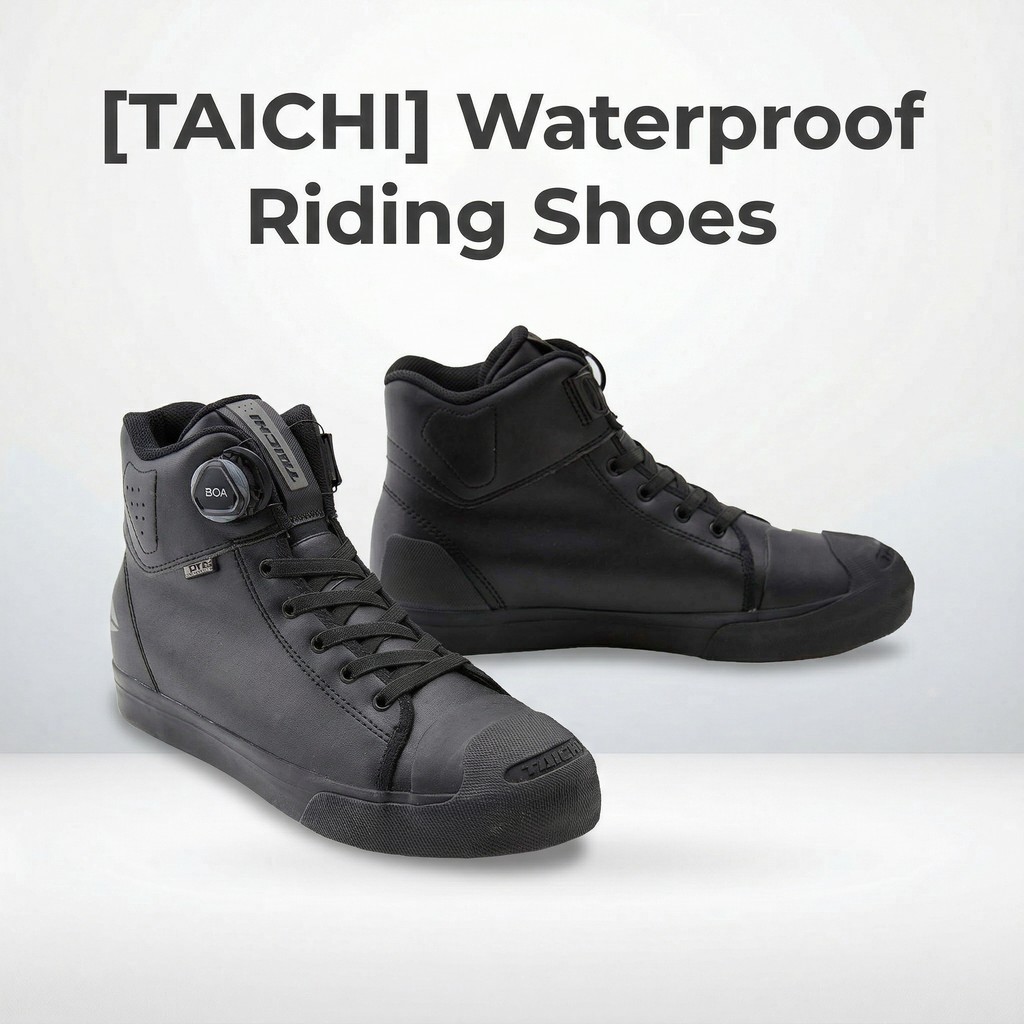 [TAICHI] Waterproof Riding Shoes with Built-in Protection and Vibram Sole - Model RSS011