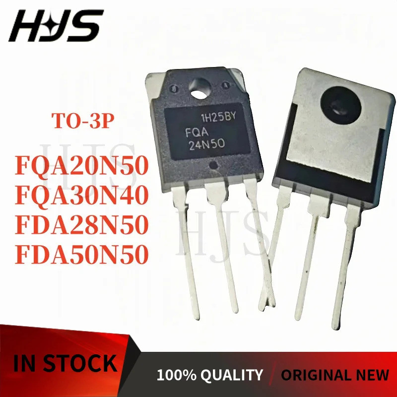 5PCS ยี่ห้อ FQA30N40 FQA20N50 FDA28N50 FDA50N50 30N40 20N50 28N50 50T-3P N-Channel MOSFET ในสต็อก MO