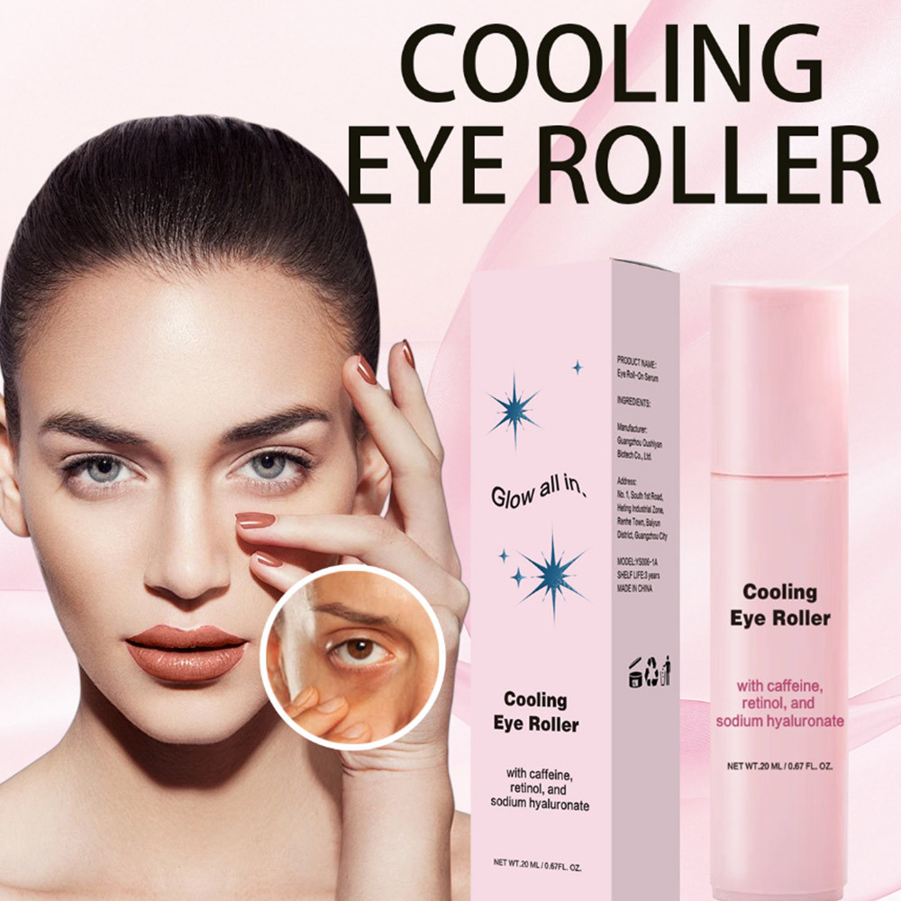 Cooling Eye Cream Eye essence fade fine lines moisturizing roller caffeine eye cream