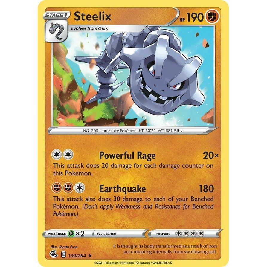 PTCG Steelix 139/264 Pokemon Fusion Strike