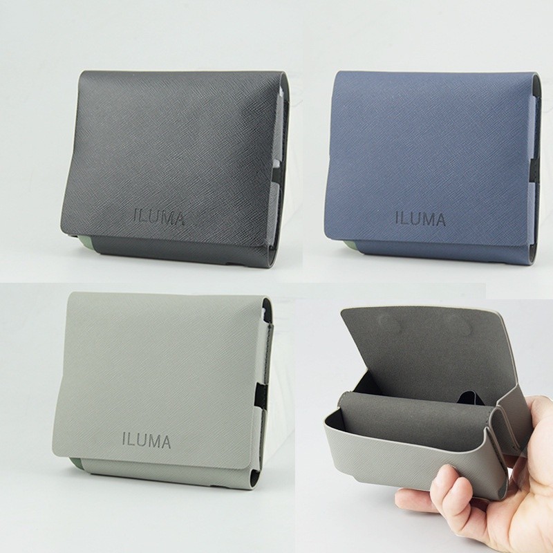 ซองหนังพลิกปลอกสําหรับ Iqoma ilu ฝาครอบสําหรับ iluma i กระเป๋าแขนอุปกรณ์เสริม