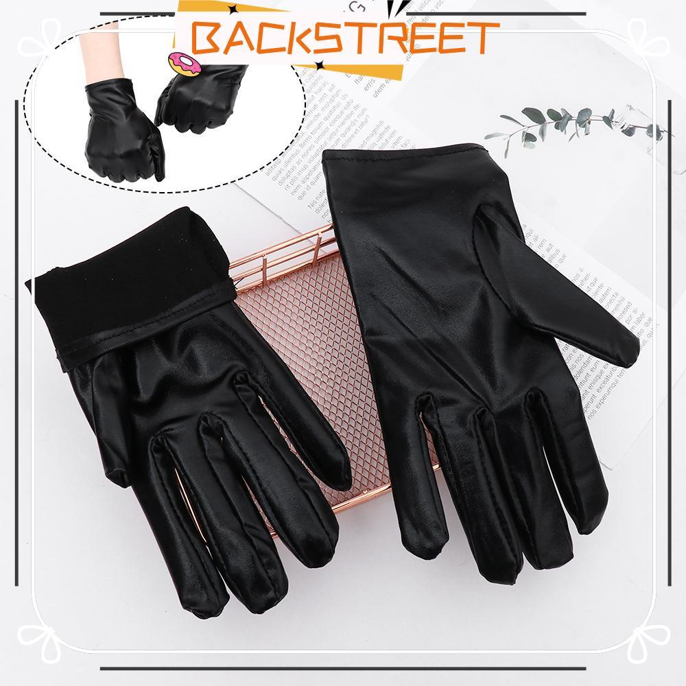ถุงมือสีดำสำหรับ Gothic Lolita Hip-Hop แฟชั่น Halloween