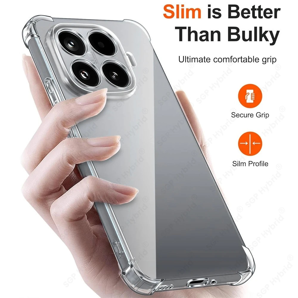 CASE XIAOMI MI 15T / MI 15T PRO / MI 15 / MI 15 PRO Soft Anticracking Air bag Jelly Case