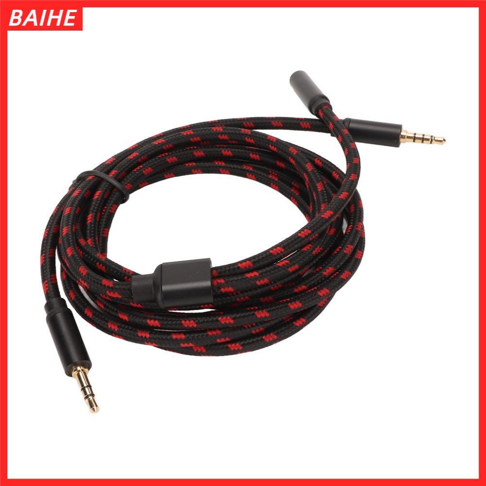 BAIHE Chat Link Cable, 270 ซม./8.9ft Plug and Play Chat Adapter Cable, ยืดหยุ่น 3.5 มม.สายสัญญาณเสีย