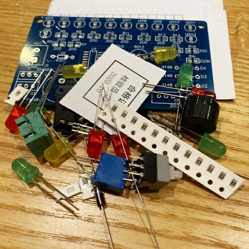 ʚɞ Ne ʚɞ LED แฟลช DIY ชุดวงจรการผลิตอิเล็กทรอนิกส์ DIY Suite DC4 5-5V