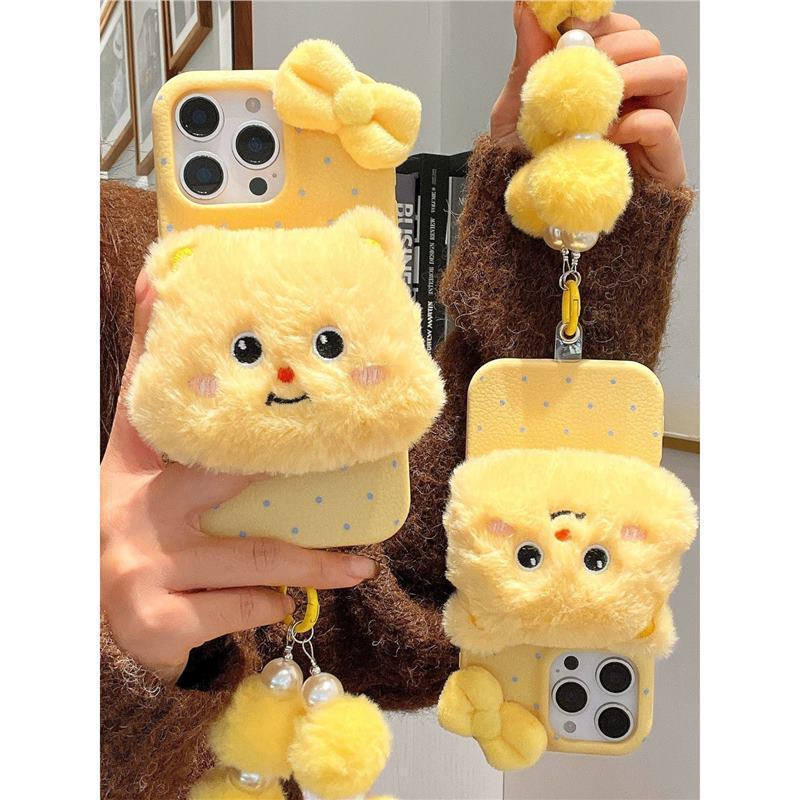 ตุ๊กตา A97 Bear เคสโทรศัพท์ FINDX/OPPORENO14PRO9Reno13 Butter/เหมาะสําหรับ KUKA