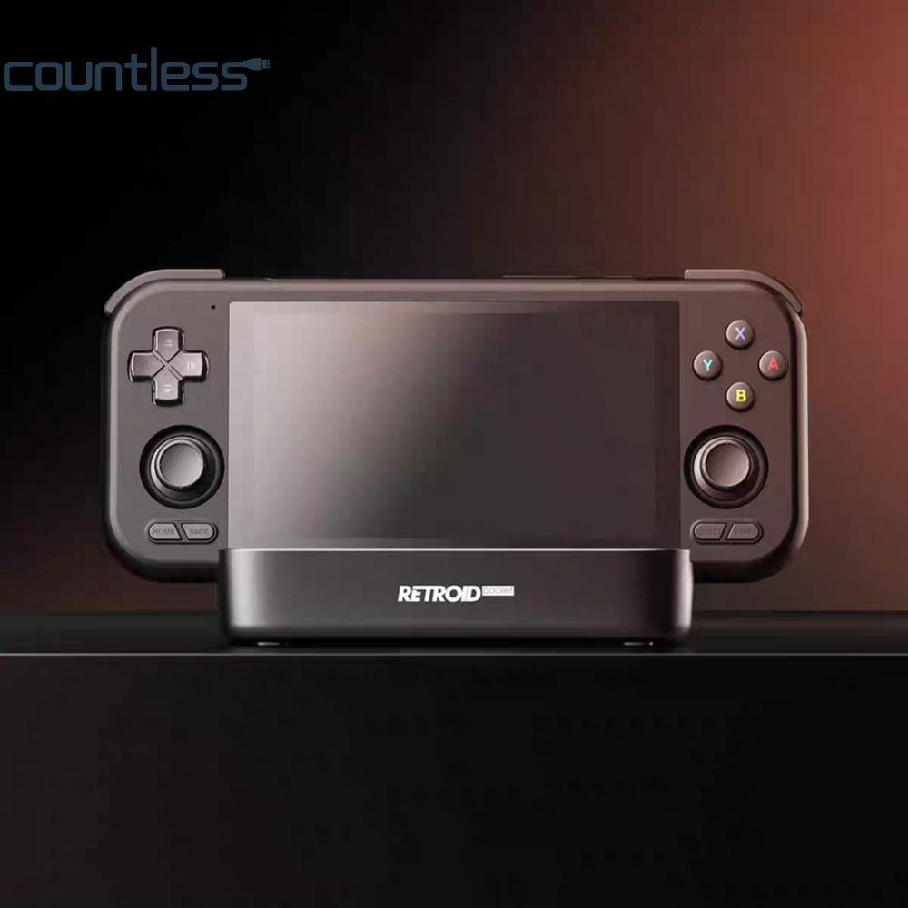 7 In 1 แท่นชาร์จสําหรับ Retroid Pocket 5 Docking Station PD ชาร์จ HDMI-ใช้งานร่วมกับ Charger Dock St