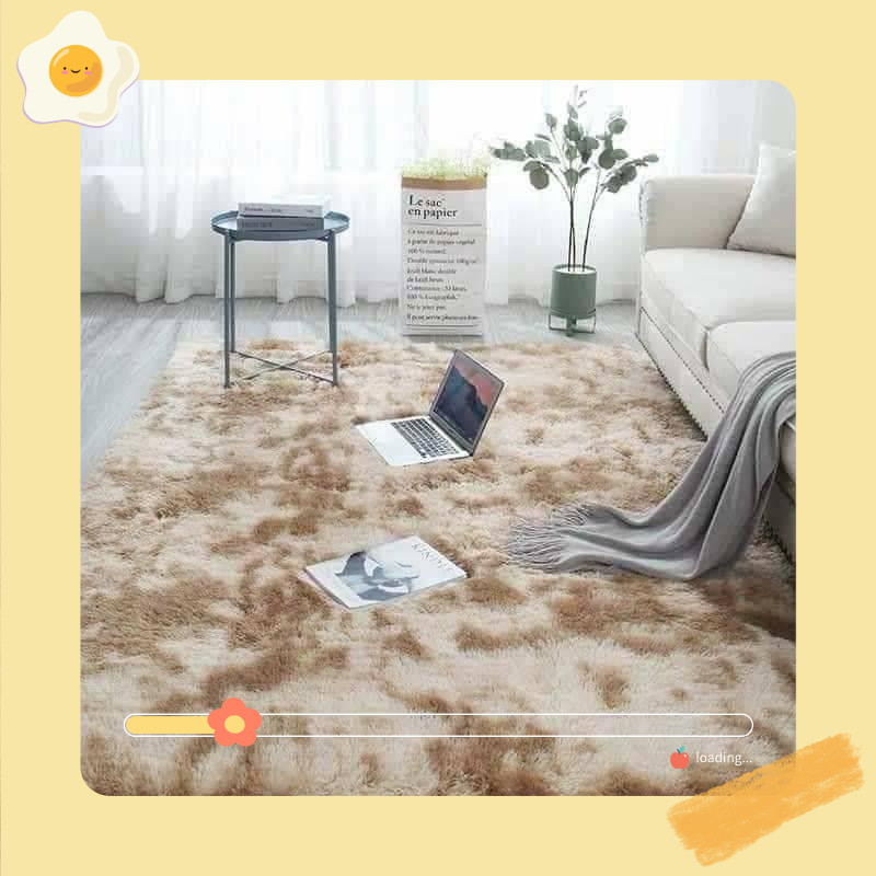 พร้อมส่งในไทย 200x300cm พรมปูพื้นห้องนอน ขนนิ่ม พรมนุ่ม 8 ฟุต XL พรมห้องนอน พรมแต่งบ้าน ตกแต่งสวย พรมแต่งบ้าน นุ่มสบาย