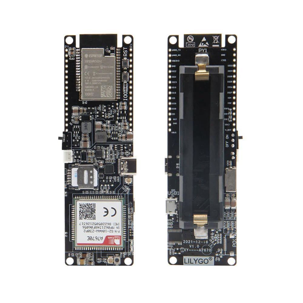 ลิลลี่โก® TTGO T-SIM A7670G A7670E A7670SA R2 โมดูลไร้สาย ESP32 ชิป 4G LTE CAT1 MCU32 บอร์ดพัฒนาสนับ