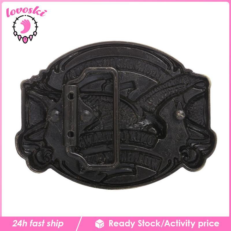 [Lovoski] Western Cowgirls Belt Buckle - Horse Riding Belt Buckle - Roage Eagle