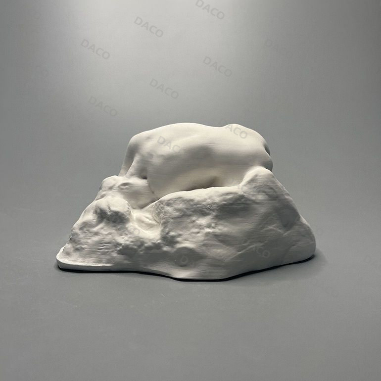 Rodin < Dana Ed > พิพิธภัณฑ์จําลองประติมากรรมรูปปั้นปูนปลาสเตอร์ตกแต่งบ้านศิลปะเดสก์ท็อปตกแต่งของขวั