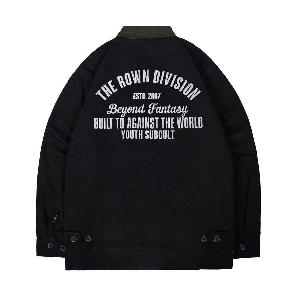 Rown Division Deck Jacket || เจย์เดน สีดํา
