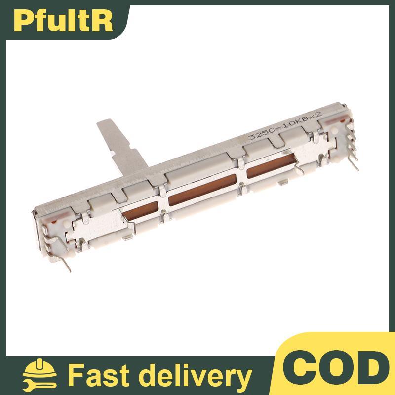 Null 1 PC RS45 Series ตรง Slip Potentiometer Pitch Tempo Fader 10KB2 DCV1024 ความยาวทั้งหมด 60 มม.DD