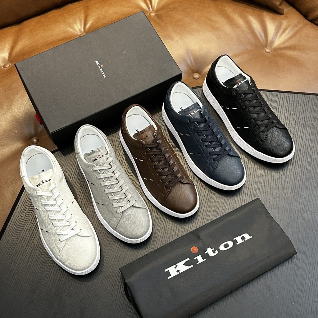 WVVW Kito* 2025Men's sneakers genuine leather casual comfortable breathable sports shoes