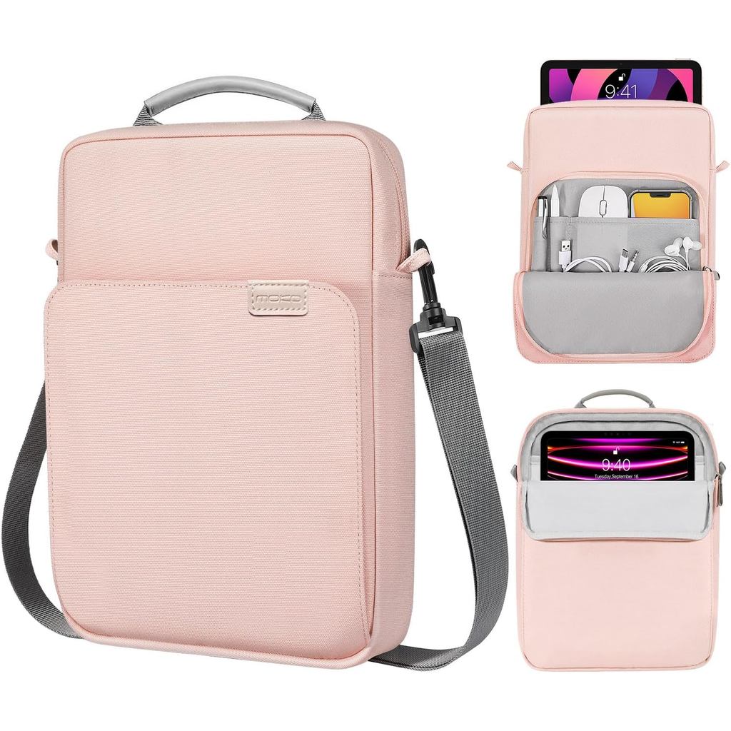 กระเป๋าสะพายข้างน้ำหนักเบา ใส่โน้ตบุ๊ก ≤13.3" / iPad / Galaxy Tab สไตล์ลำลอง