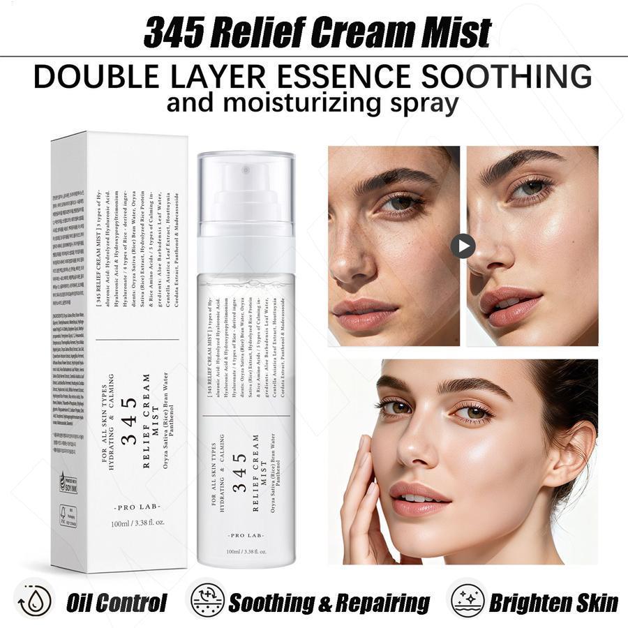 Althea 345 Relief Cream Mist Hydrating & Calming Facial Spray Long Lasting Moisturizing naith