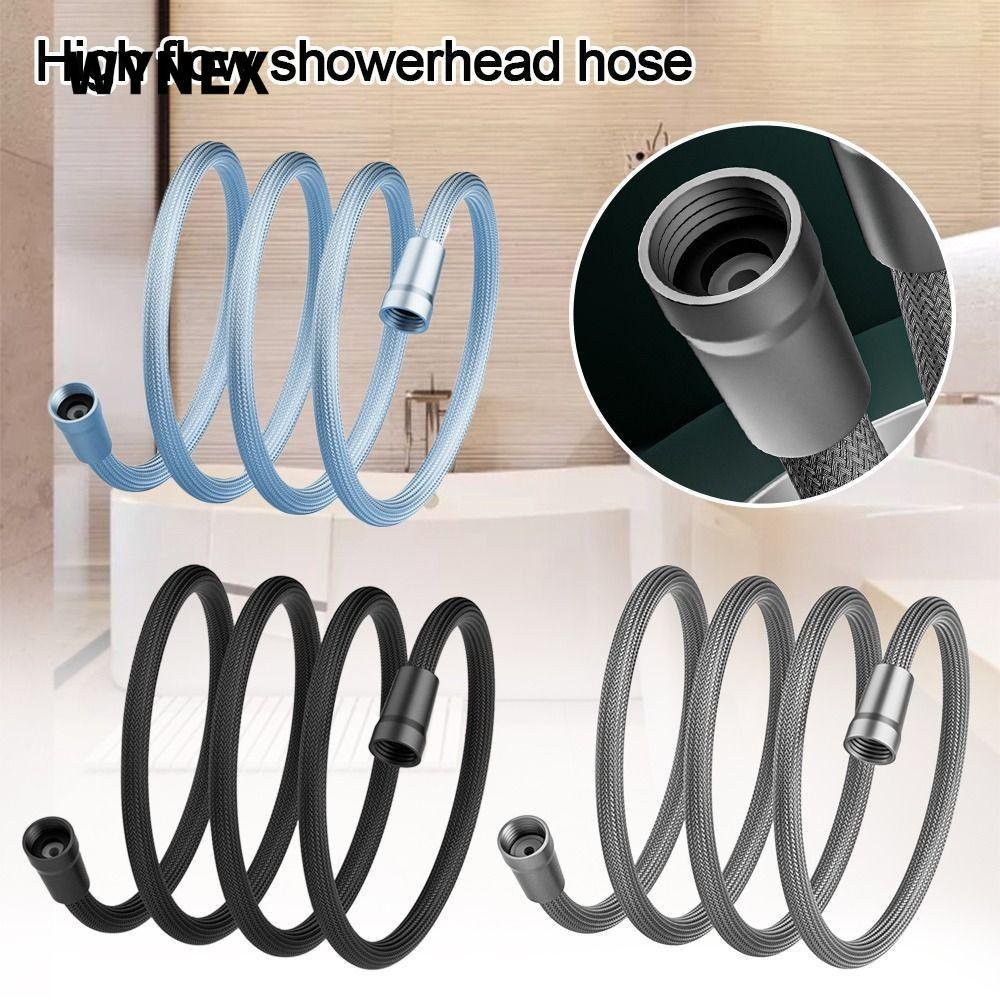 WYNEX สายฝักบัวมือถือ,GI/2 Universal Interface Shower Tube, ทนทานยืดหยุ่น 1.5/2 เมตรแรงดันสูง Bath S
