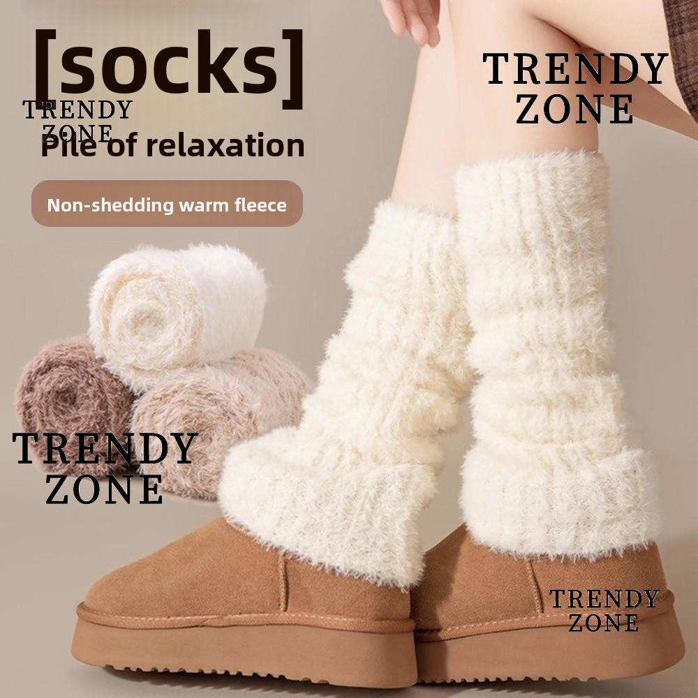 ถุงเท้ายาวยี่ห้อ Yzone สไตล์ญี่ปุ่น สำหรับฤดูหนาว ออกแบบมาเพื่อความอบอุ่นและแฟชั่น