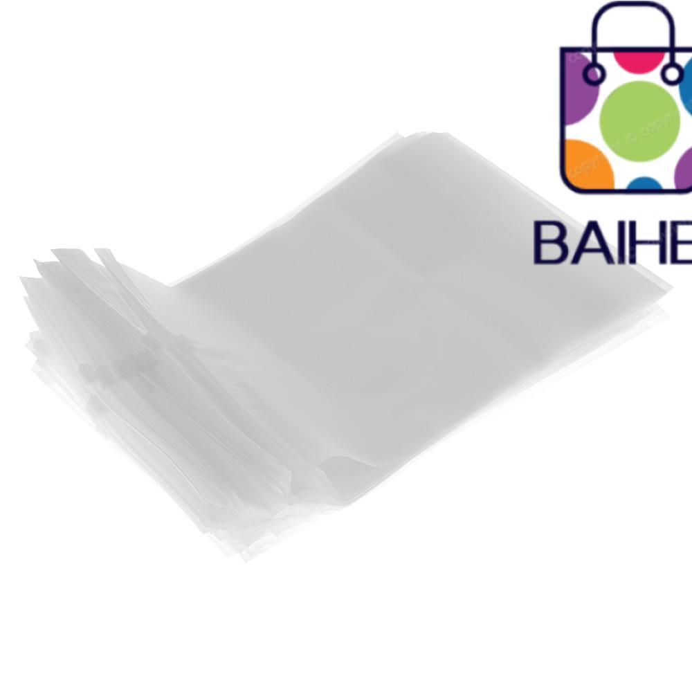 BAIHEE 50 ชิ้นกระเป๋าซิป Organizer ของเล่น Candy 8x12 นิ้วถุงพลาสติก