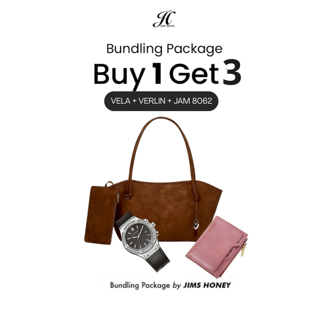 จิมส์ น้ําผึ้ง | Aaliyah Choice VELA BAG TOTE BAG กระเป๋าสะพายไหล่ผู้หญิง REALPIC OFFICIAL STORE