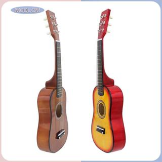 [mcqlqm] กีต้าร์โปร่งขนาด 23 นิ้ว 6 สายขนาดเล็กพร้อมสายเลือก…